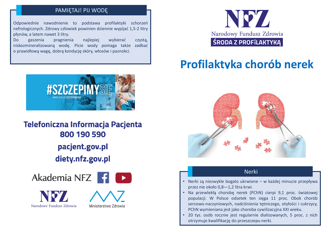 Środa Z Profilaktyką Profilaktyka Chorób Nerek Powiat Elbląski 3542